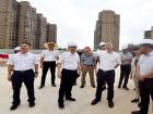 區(qū)領導實地調研解難題