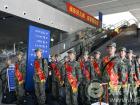 寧德市410名新兵奔赴軍營