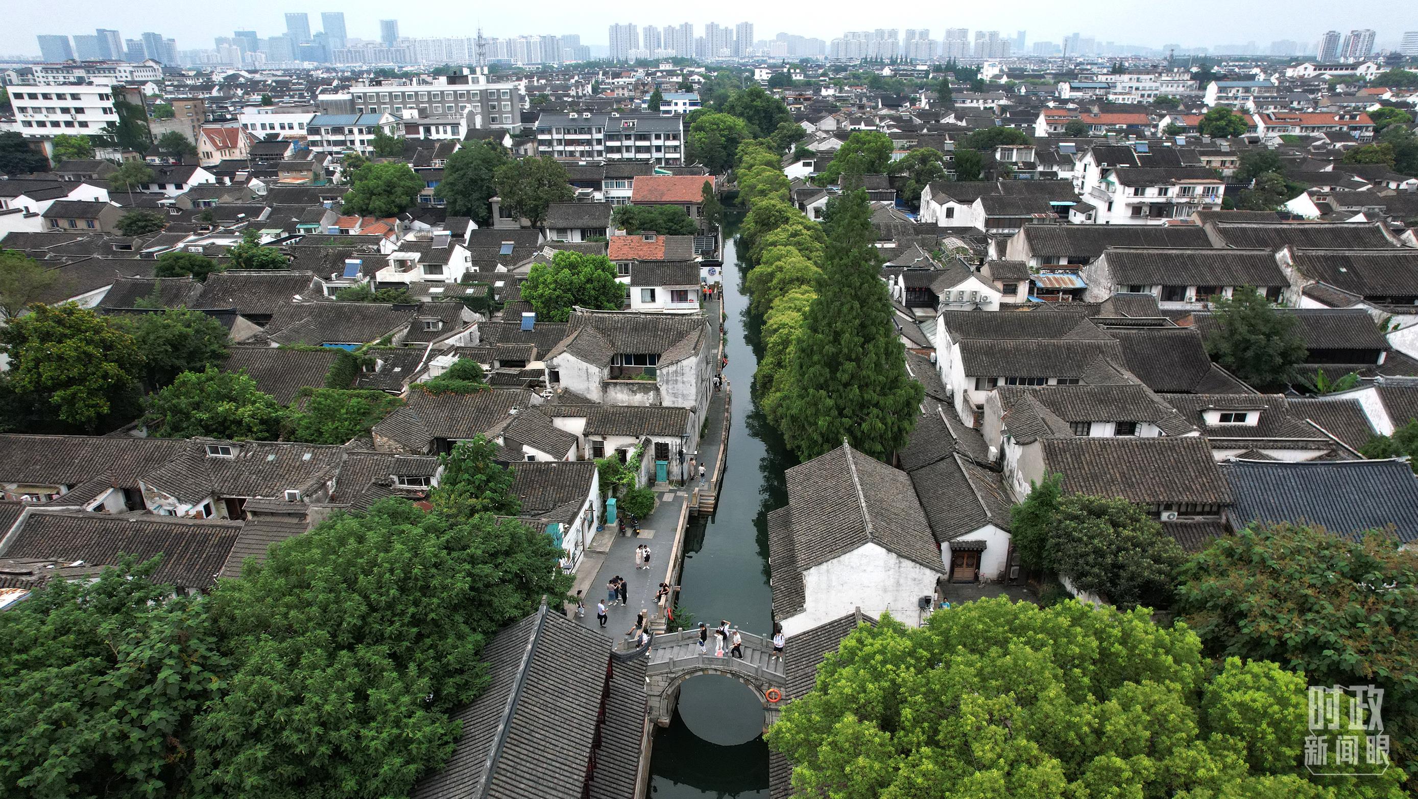 江蘇平江歷史文化街區(qū)。（總臺國廣記者李晉拍攝）