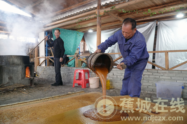 古法紅糖正飄香 一捆糖蔗“熬”出家鄉(xiāng)味